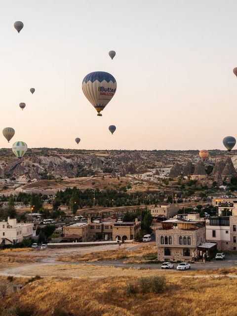 Heißluftballons über Kappadokien, Türkei